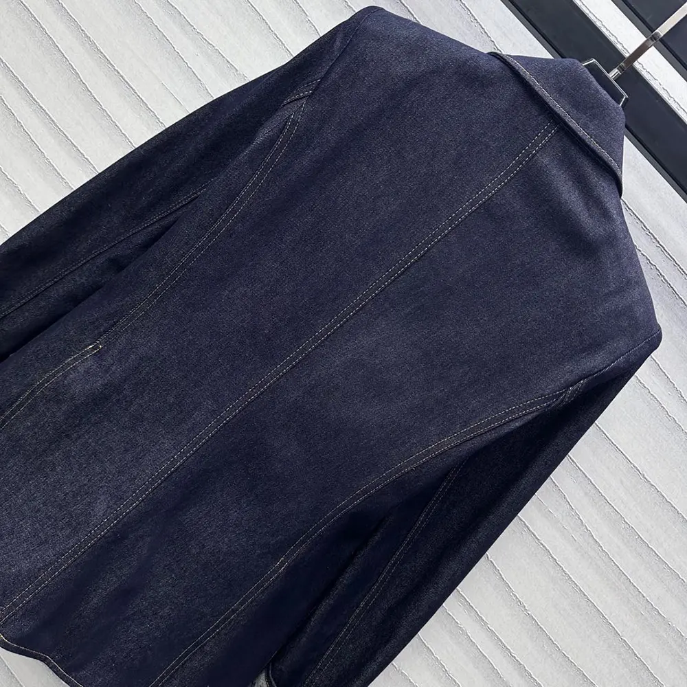 Louis Vuitton Women Denim Preppy Blazer 1AI144