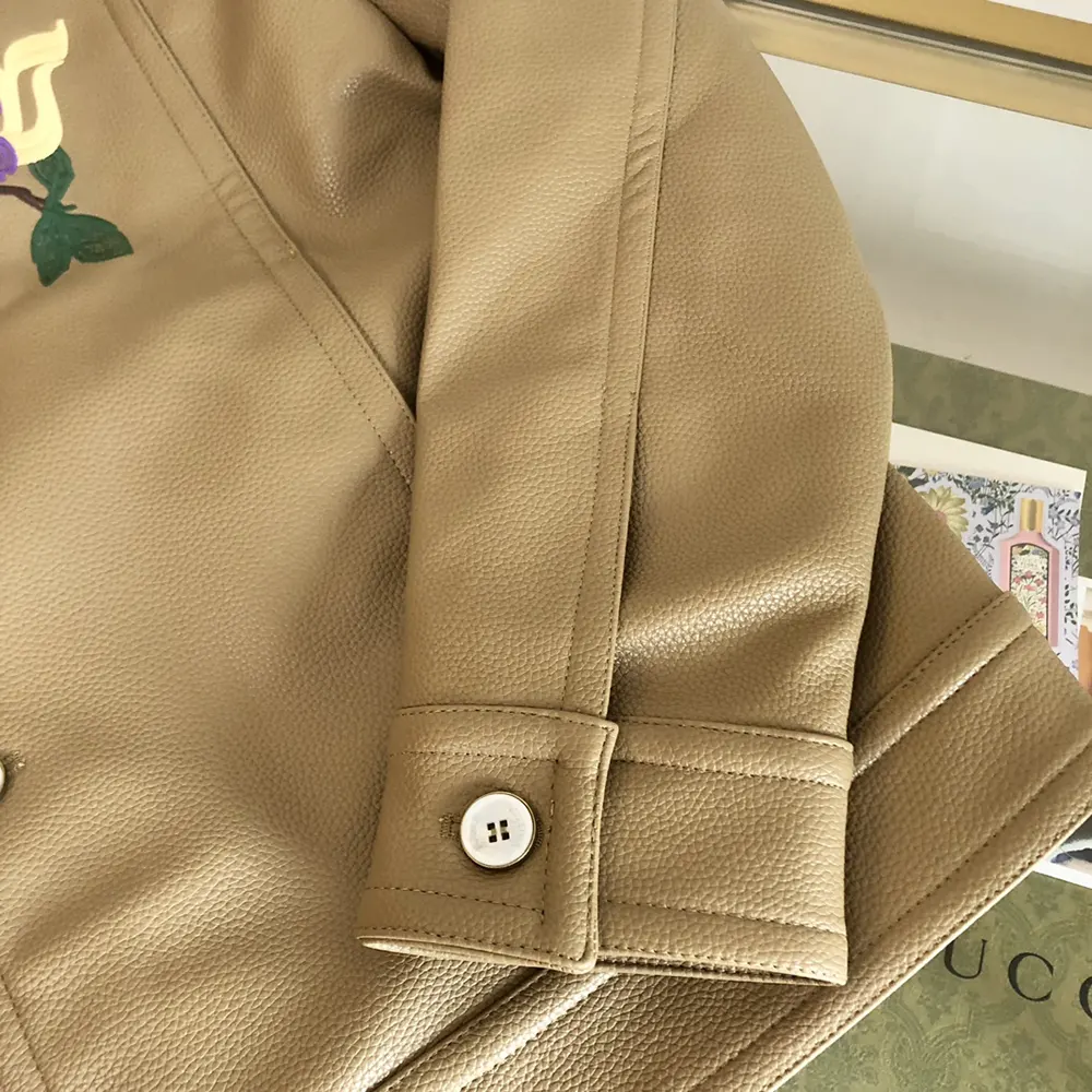 Louis Vuitton LV Women Embroidered Leather Blouson 1AFQO6