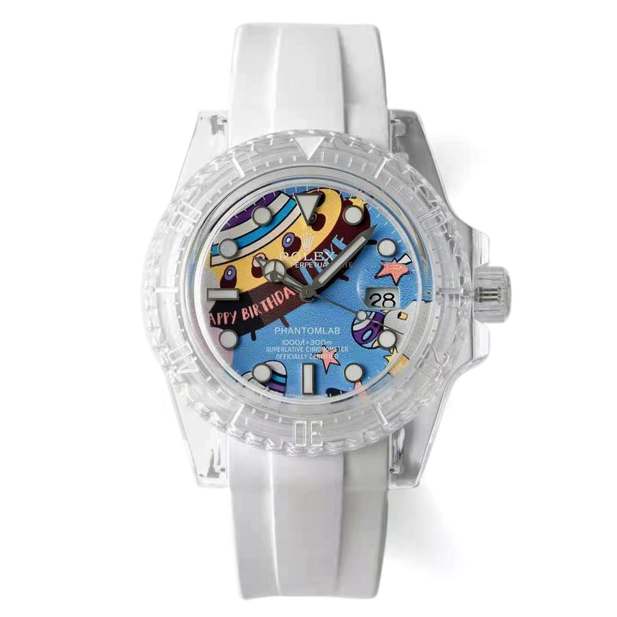 Rolex Phantomlab Submariner Happy Birthday