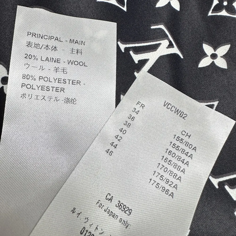 Louis Vuitton Women Double Face Check Cape 1AGPE9