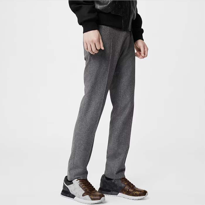 Louis Vuitton LV Unisex Run Away Sneaker Monogram Canvas Technical Lining Rubber