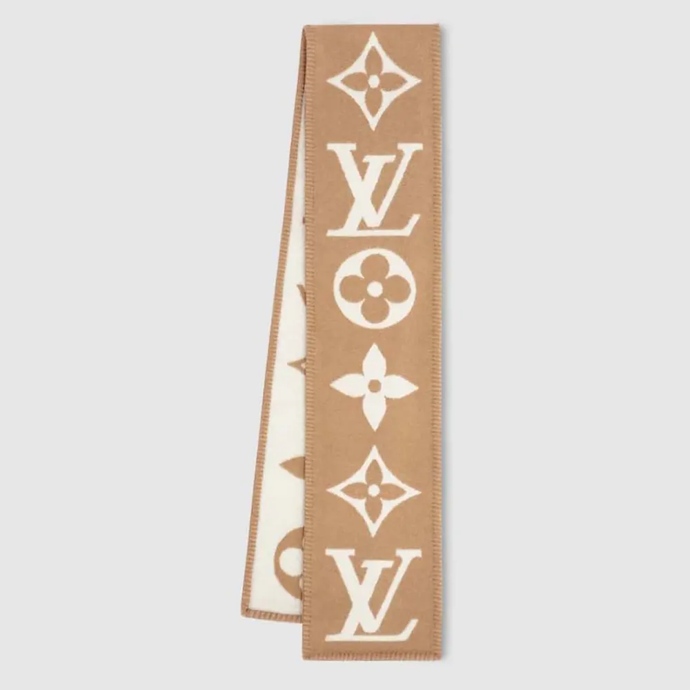 Louis Vuitton Unisex Sweet Dreams Scarf-Beige M77856