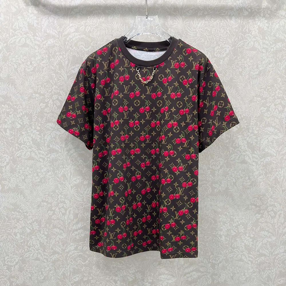 Louis Vuitton Women LV x TM Cherry T-Shirt 1AHJJF