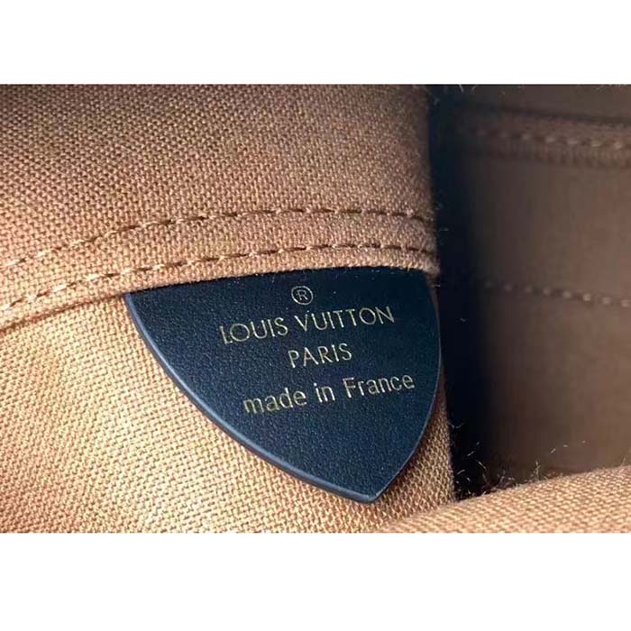 Louis Vuitton LV Women Atlantis BB Monogram Reverse Coated Canvas Cowhide Leather