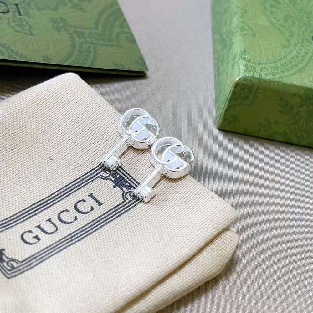 Gucci Women GG Marmont Key Earrings