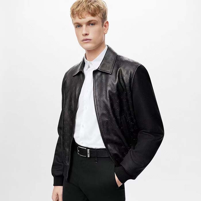 Louis Vuitton LV Unisex LV Pont Neuf 35mm Belt Taiga Calf Leather