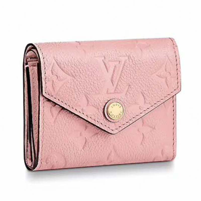 Louis Vuitton LV Women Zoé Compact Wallet Monogram Empreinte Leather