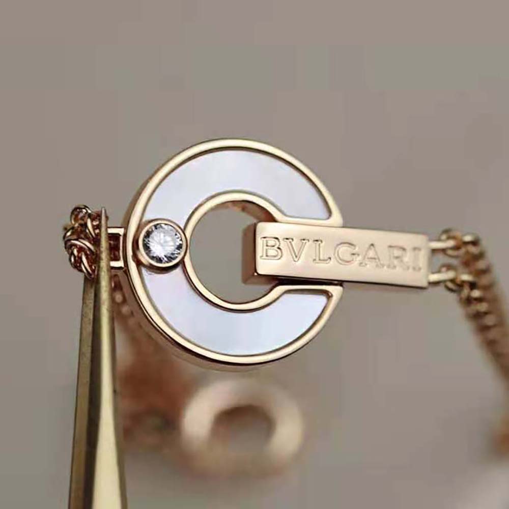 Bvlgari Women Bvlgari Bracelet 18 KT Rose Gold Bracelet