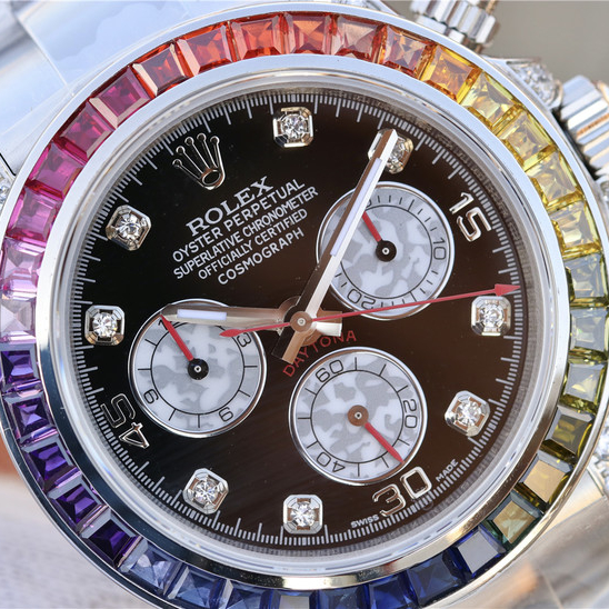 Rolex Daytona Diamond Rainbow 40mm