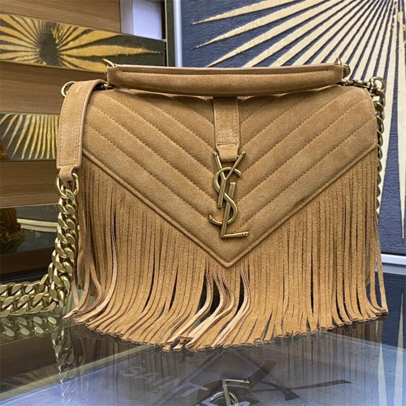 Monogram College Tassels Chain Bag 0425020506