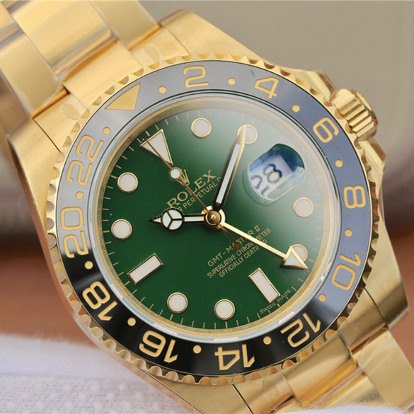 Rolex GMT-Master II Gold Green 40mm