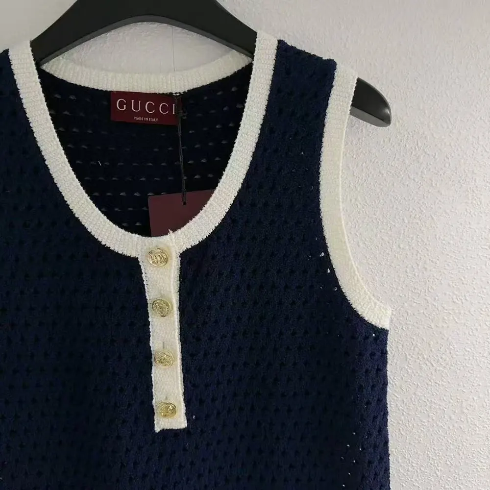 Gucci Women Fine Cotton Crochet Dress 828739XKESV