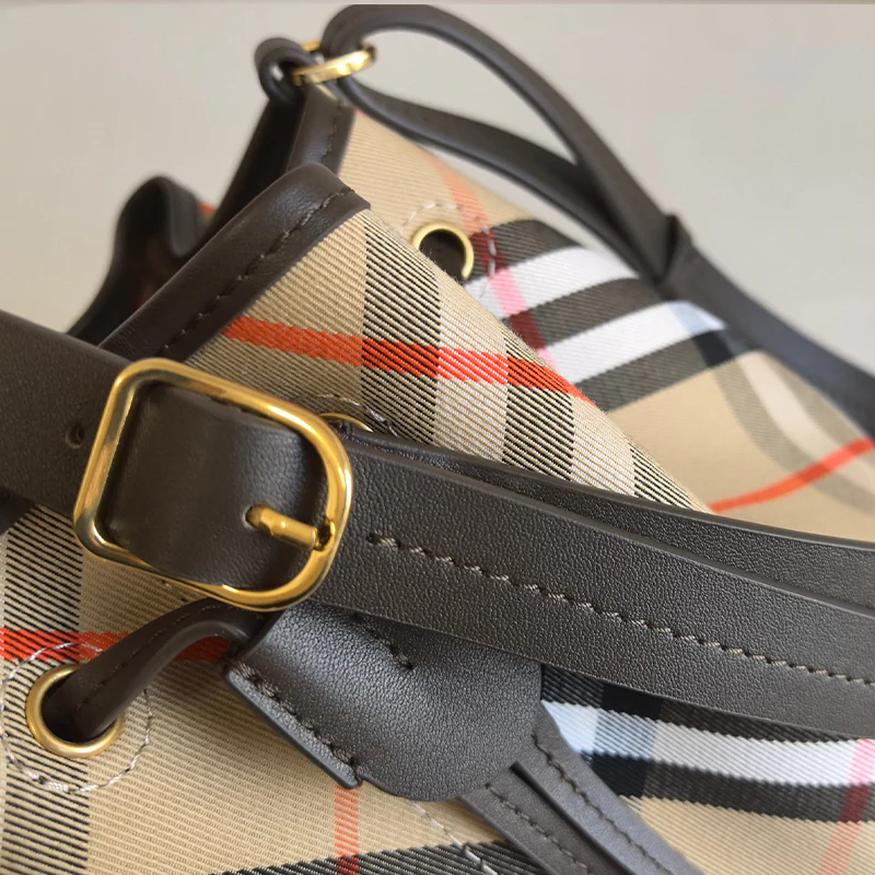 Check Jacquard Bucket Bag WB0625111410