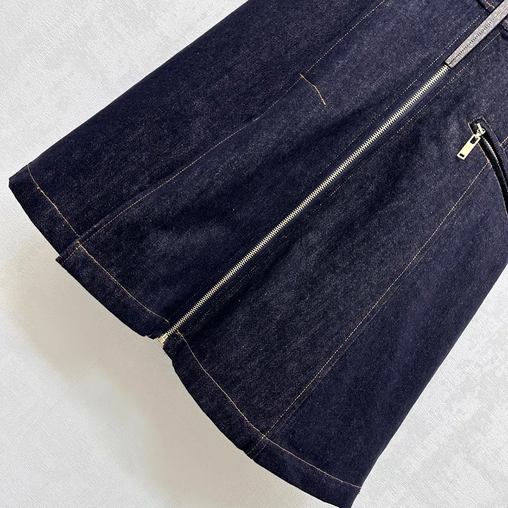 Louis Vuitton Women Denim Mini Dress 1AI136