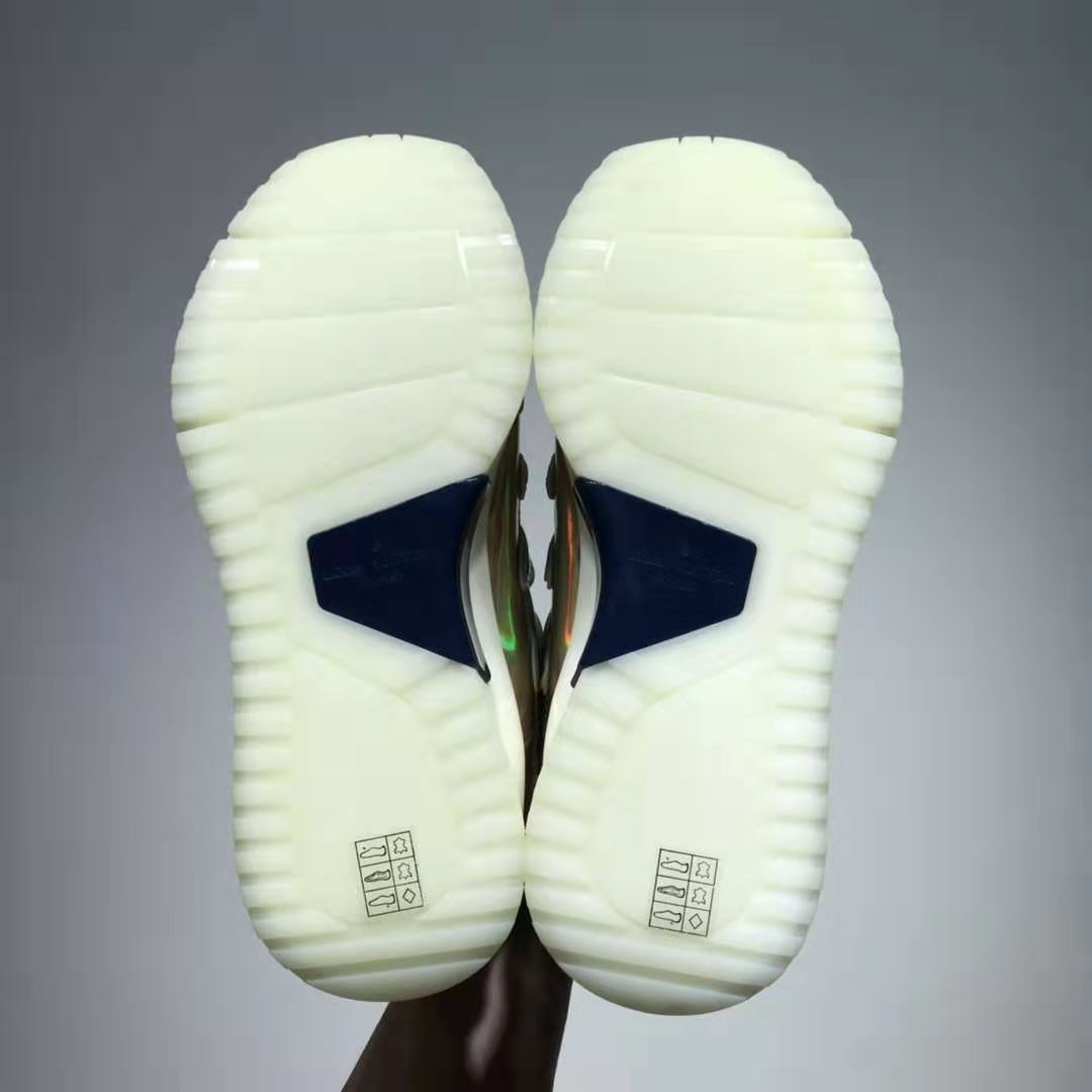 Louis Vuitton LV Men Zig Zag Sneaker Metallic Gold Calf Leather