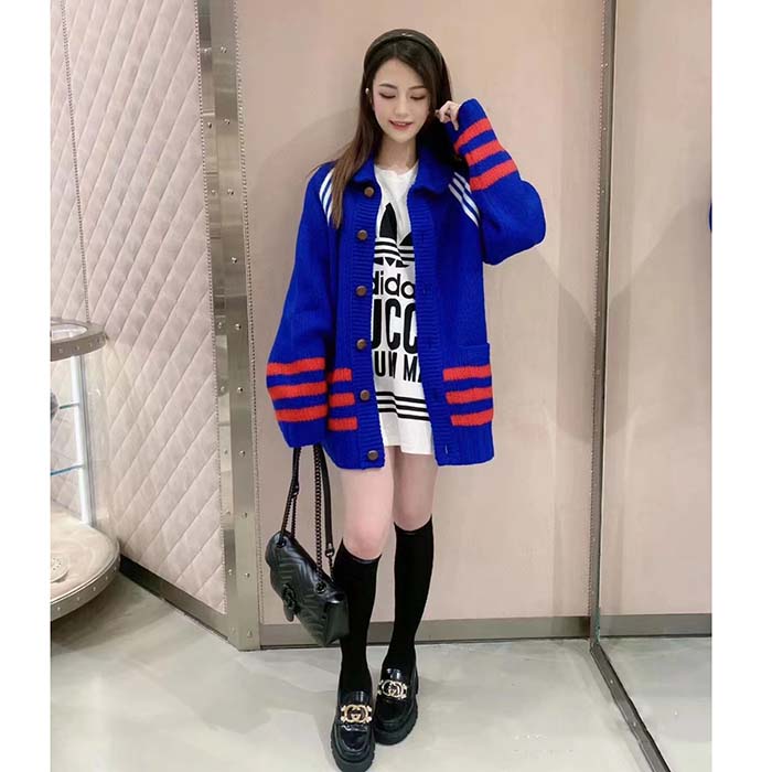 Gucci Women GG Lug Sole Interlocking G Loafer Black Patent Leather Low Heel Rubber