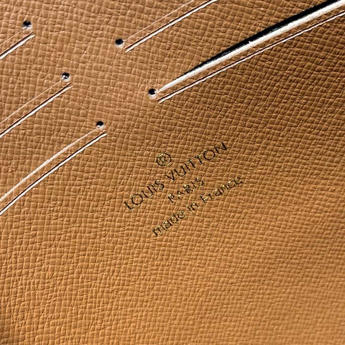 Louis Vuitton LV Women Toiletry Pouch On Chain Monogram Coated Canvas Cowhide