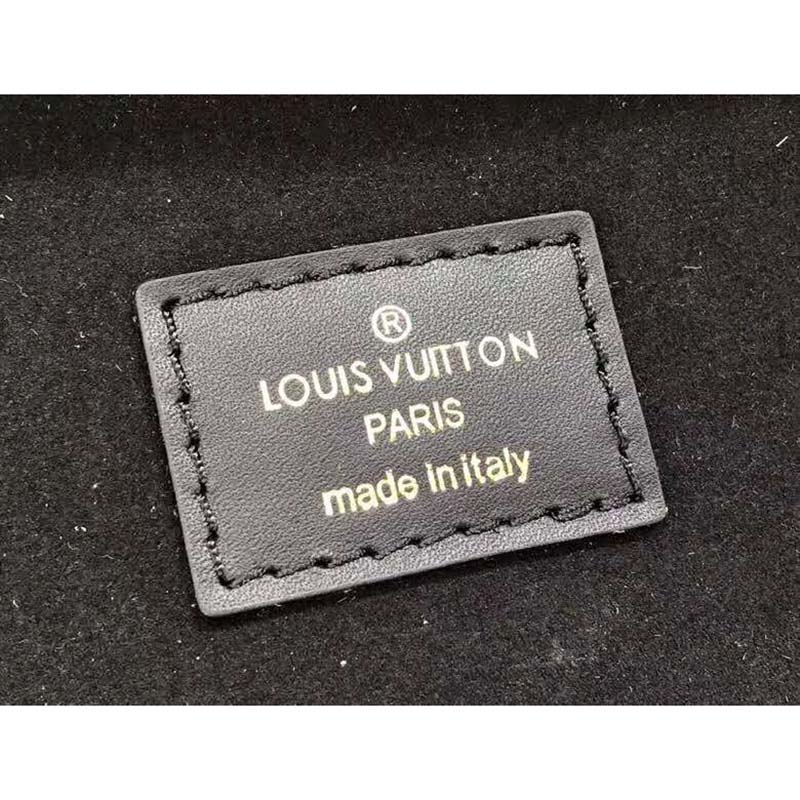 Louis Vuitton LV Women Vanity PM Handbag Black Monogram-Embossed Lambskin