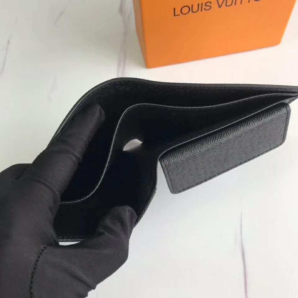 Louis Vuitton LV Unisex Marco Wallet Supple Damier Infini Leather