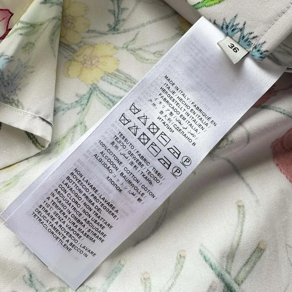 Gucci Women Printed Cotton Poplin Shirt 835947Z7AS6