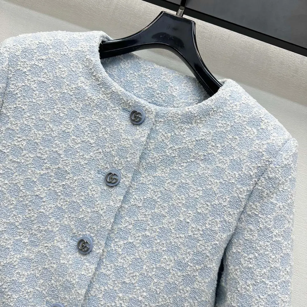 Gucci Women GG Cotton Bouclé Jacket 835524ZASUE