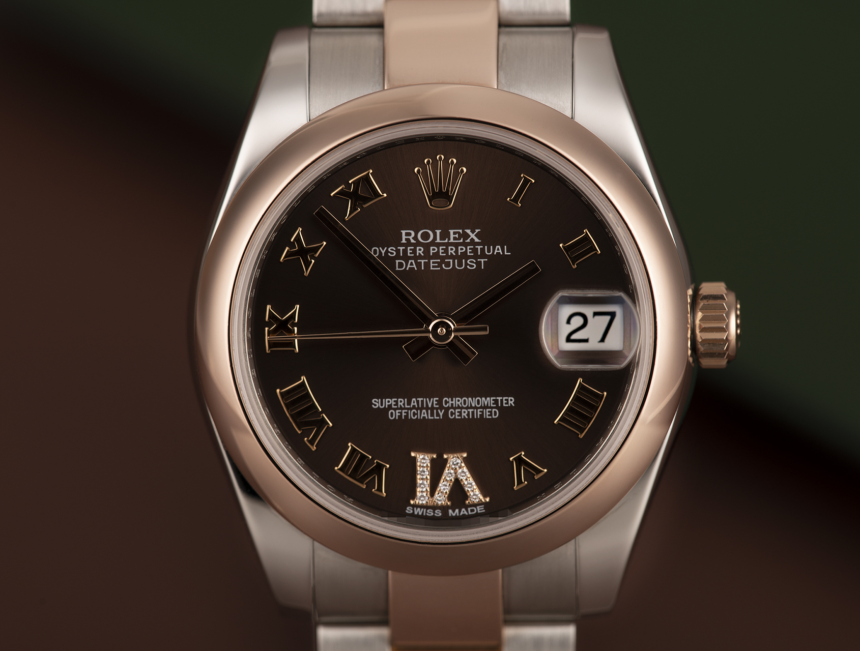 Rolex Datejust Steel & Everose 178241 - 'Diamond VI'