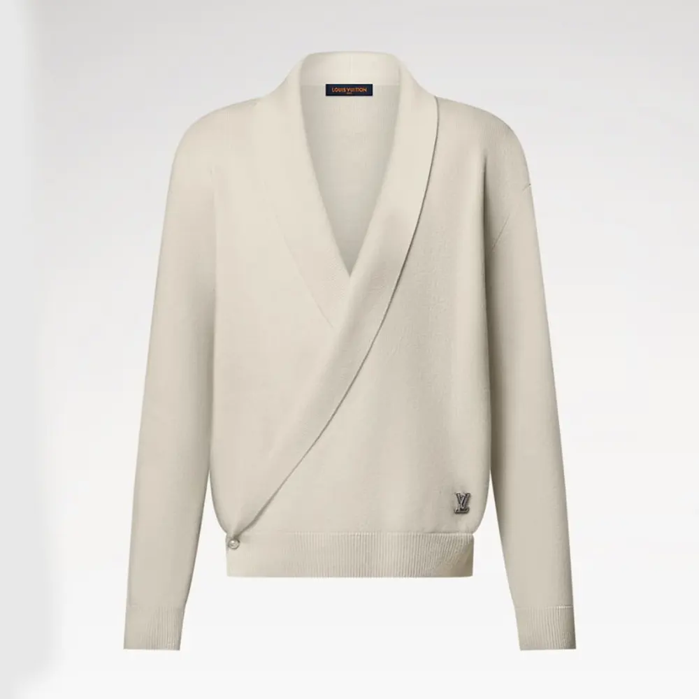 Louis Vuitton Women Shawl Collar Knit Jacket 1AHVNS