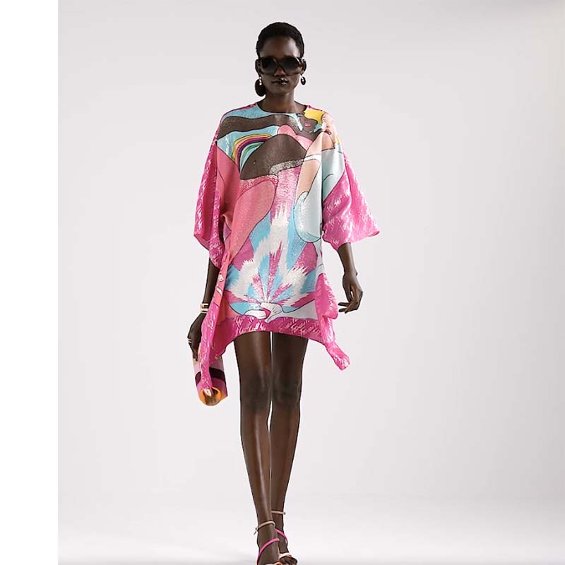 Fendi Women FF First Pink Nappa Leather High-Heeled Sandals 9.5 cm Heel