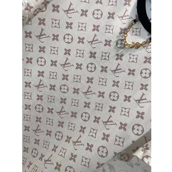 Louis Vuitton Men LV Monogram Crop Top Cotton Beige 1AFON5