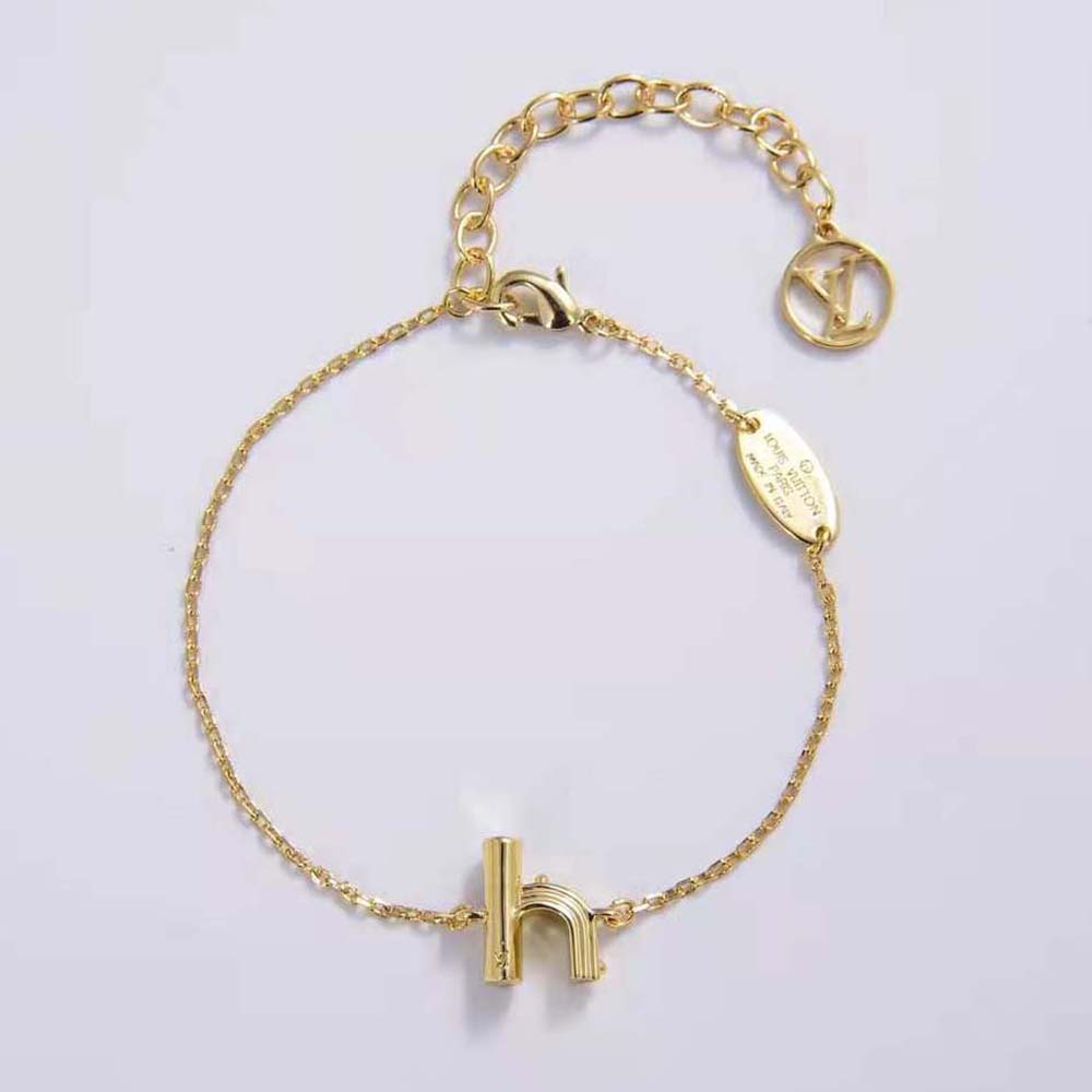 Louis Vuitton Women LV & Me Bracelet Letter H