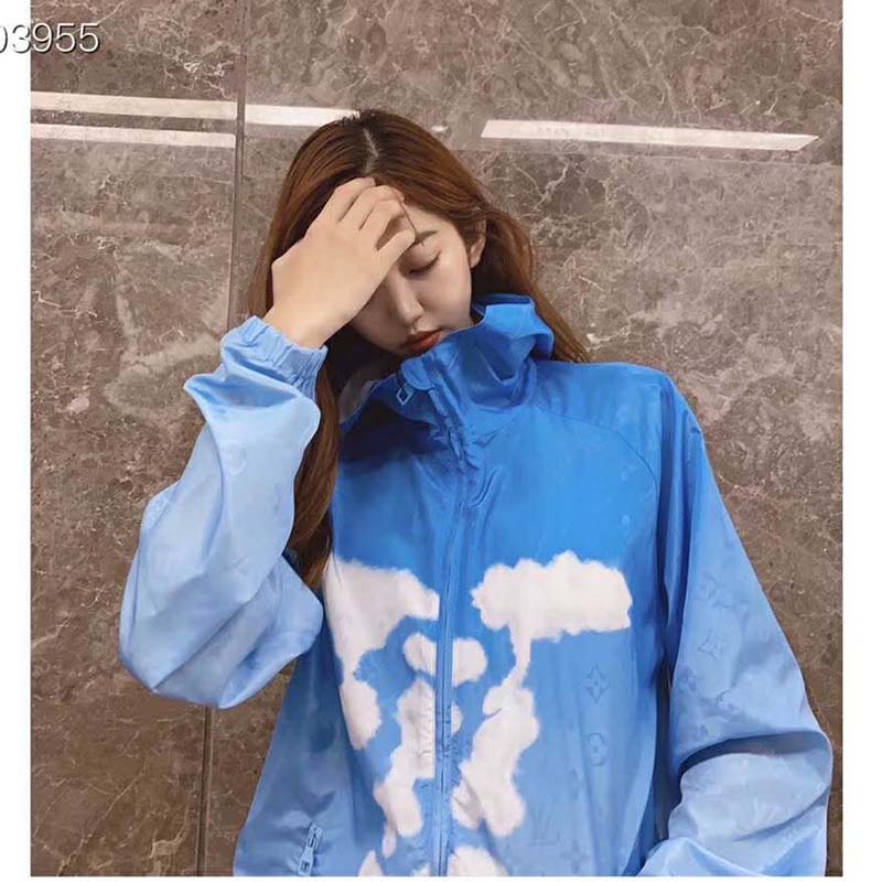 Louis Vuitton LV Women Monogram Clouds Windbreaker Printed LV Cloud