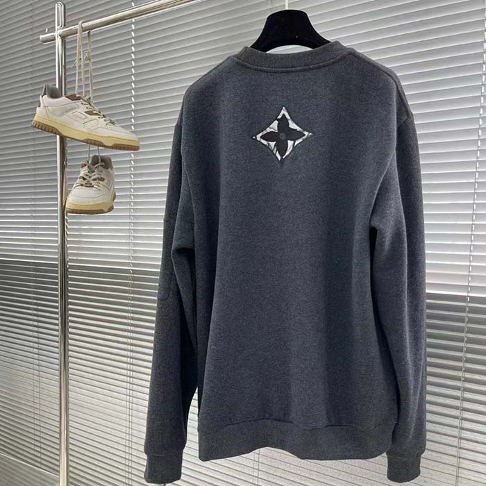 Louis Vuitton Women LV SKI Cotton Crewneck Regular Fit Monogram Ice Flower