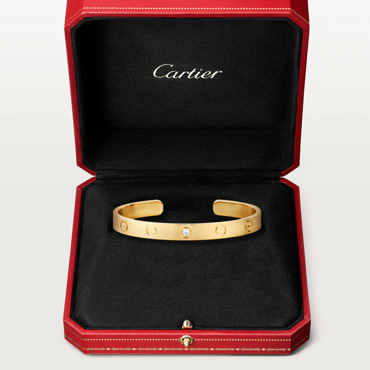 CARTIER LOVE BRACELET, 1 DIAMOND