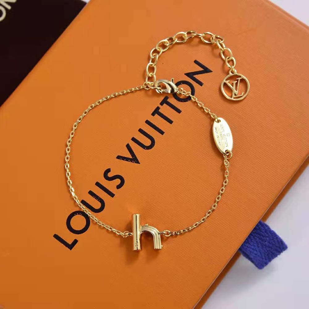 Louis Vuitton Women LV & Me Bracelet Letter H