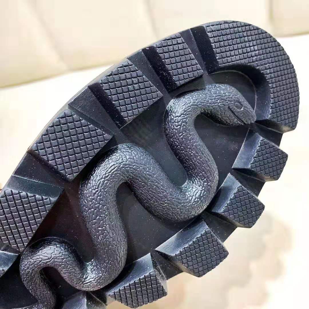 Gucci Women Gucci Zumi GG Check Tweed Ankle Boot in Blue White and Red