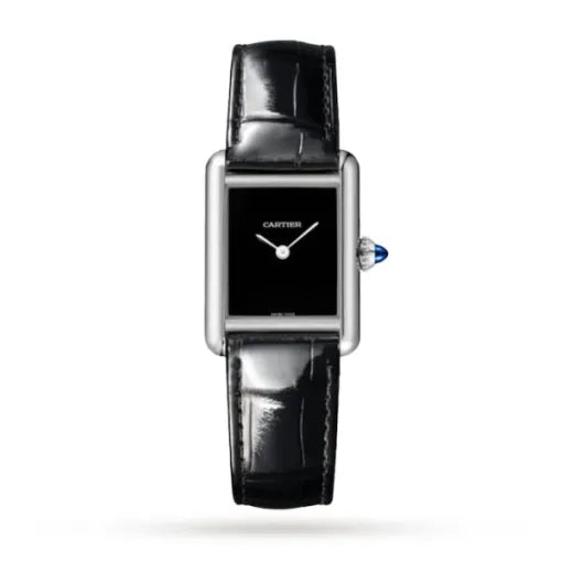 CARTIER Cartier Tank Must Women Quartz Black Alligator Watch WSTA0071 – Japanese 7A