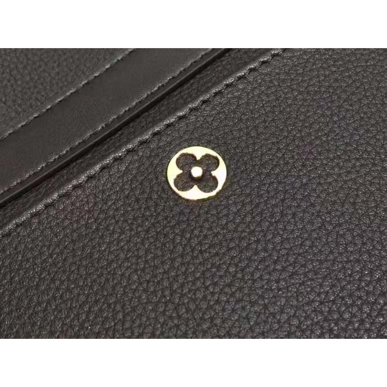 Louis Vuitton LV Unisex Cruiser PM Black Calfskin Leather Cowhide