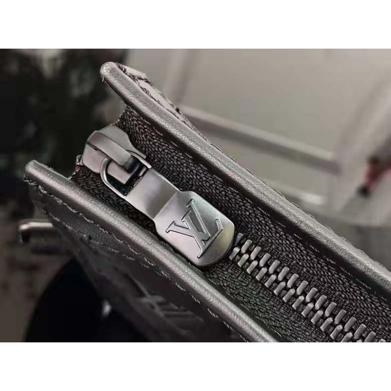 Louis Vuitton LV Unisex Gaston Wearable Wallet Monogram Shadow Cowhide Leather