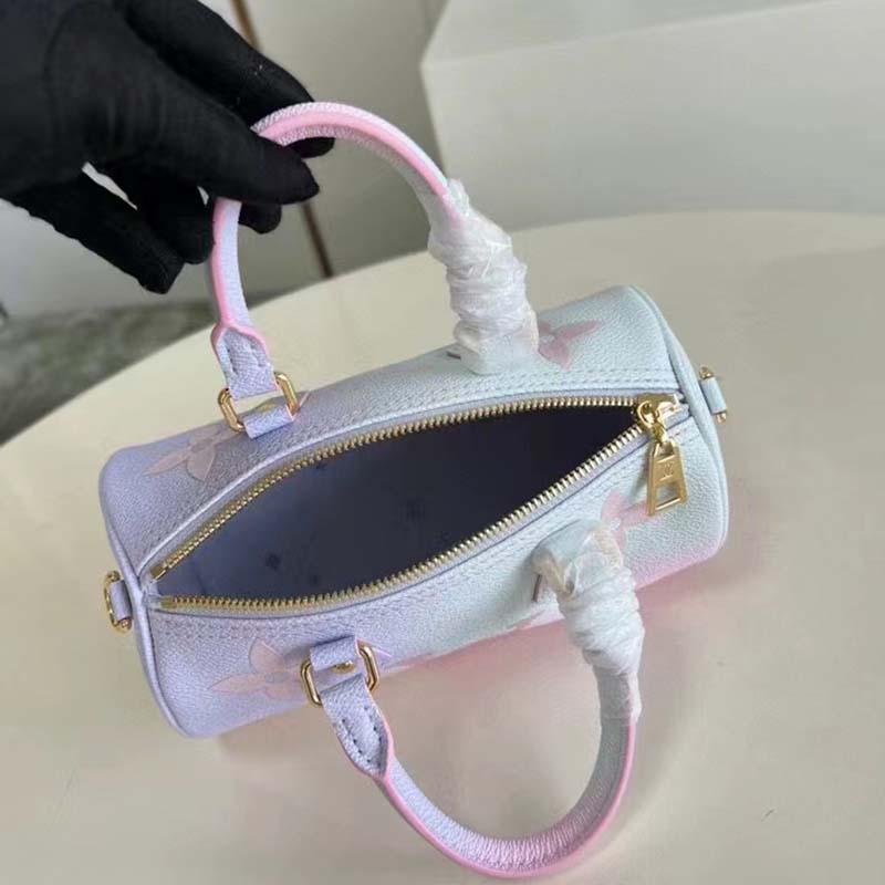 Louis Vuitton LV Women Papillon BB Handbag Sunrise Pastel Monogram Coated Canvas