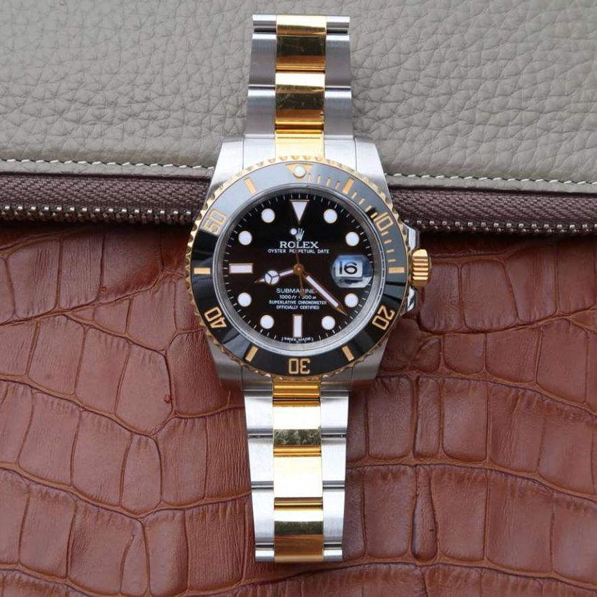 Rolex Submariner Date Two Tone Oyster Bracelet 41mm