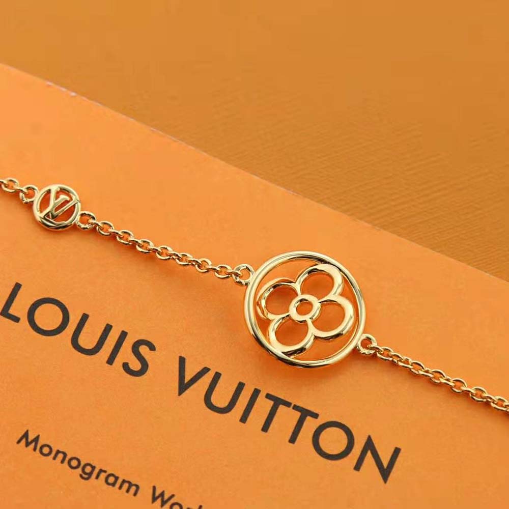 Louis Vuitton Women LV Twiggy Bracelet-Gold