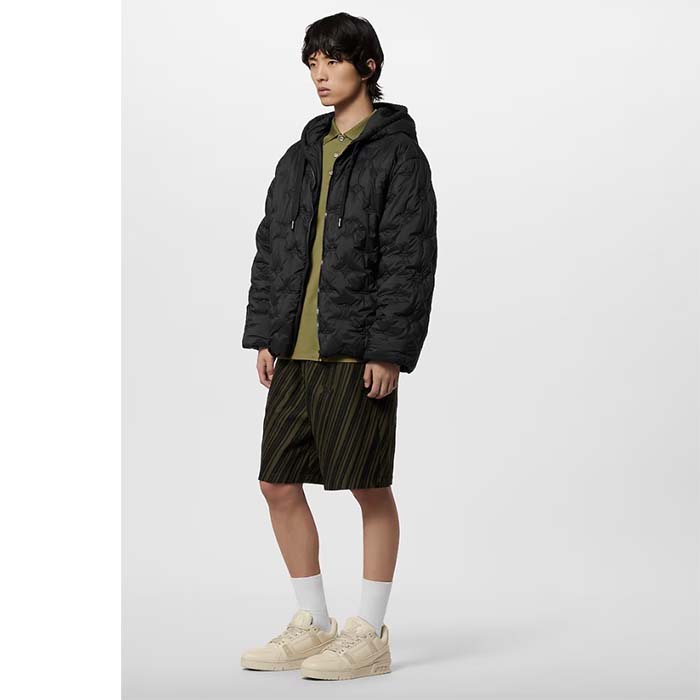 Louis Vuitton Unisex LV Trainer Sneaker Beige Calf Leather Rubber Outsole Monogram Flower