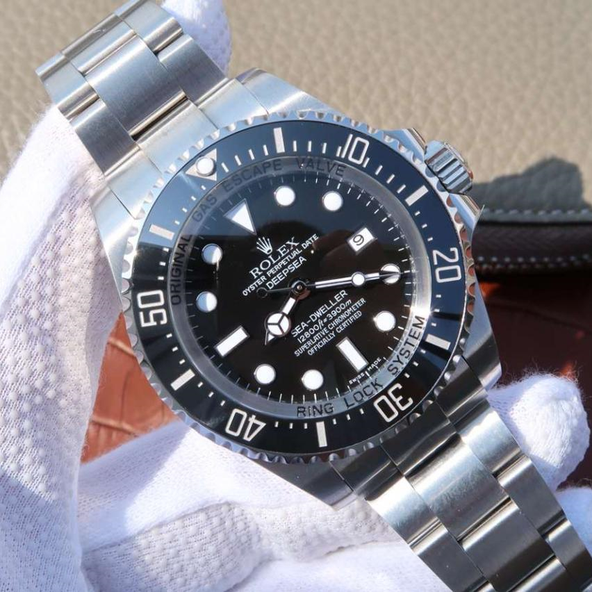 Rolex Deepsea Black Dial Oyster Steel 44mm
