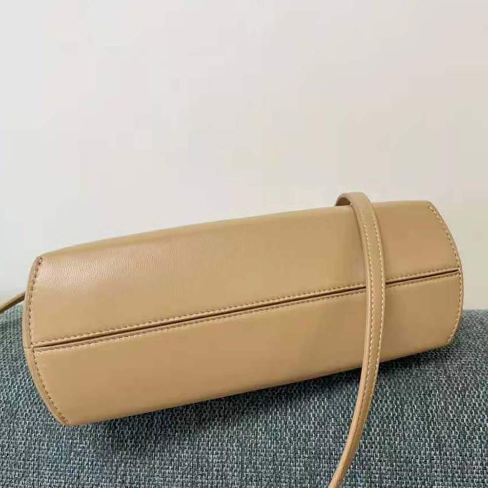 Fendi Women First Small Beige Leather Bag