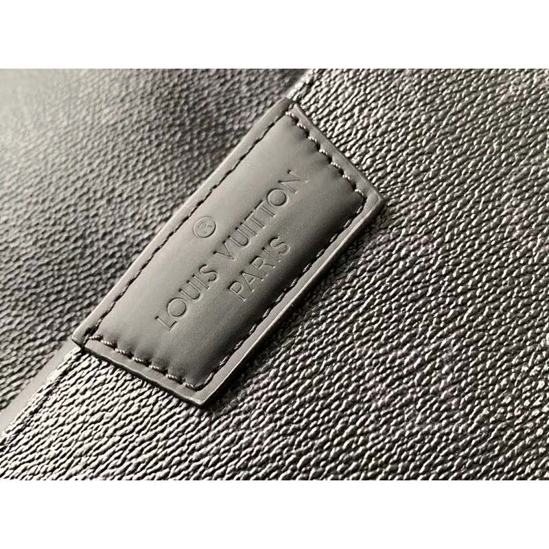 Louis Vuitton LV Unisex Discovery Backpack PM in Supple Monogram Eclipse Coated Canvas