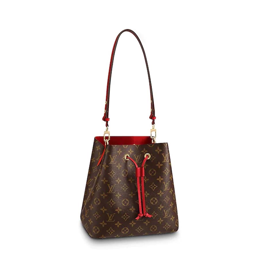 Louis Vuitton LV Women NéoNoé MM Bucket Bag in Monogram Coated Canvas