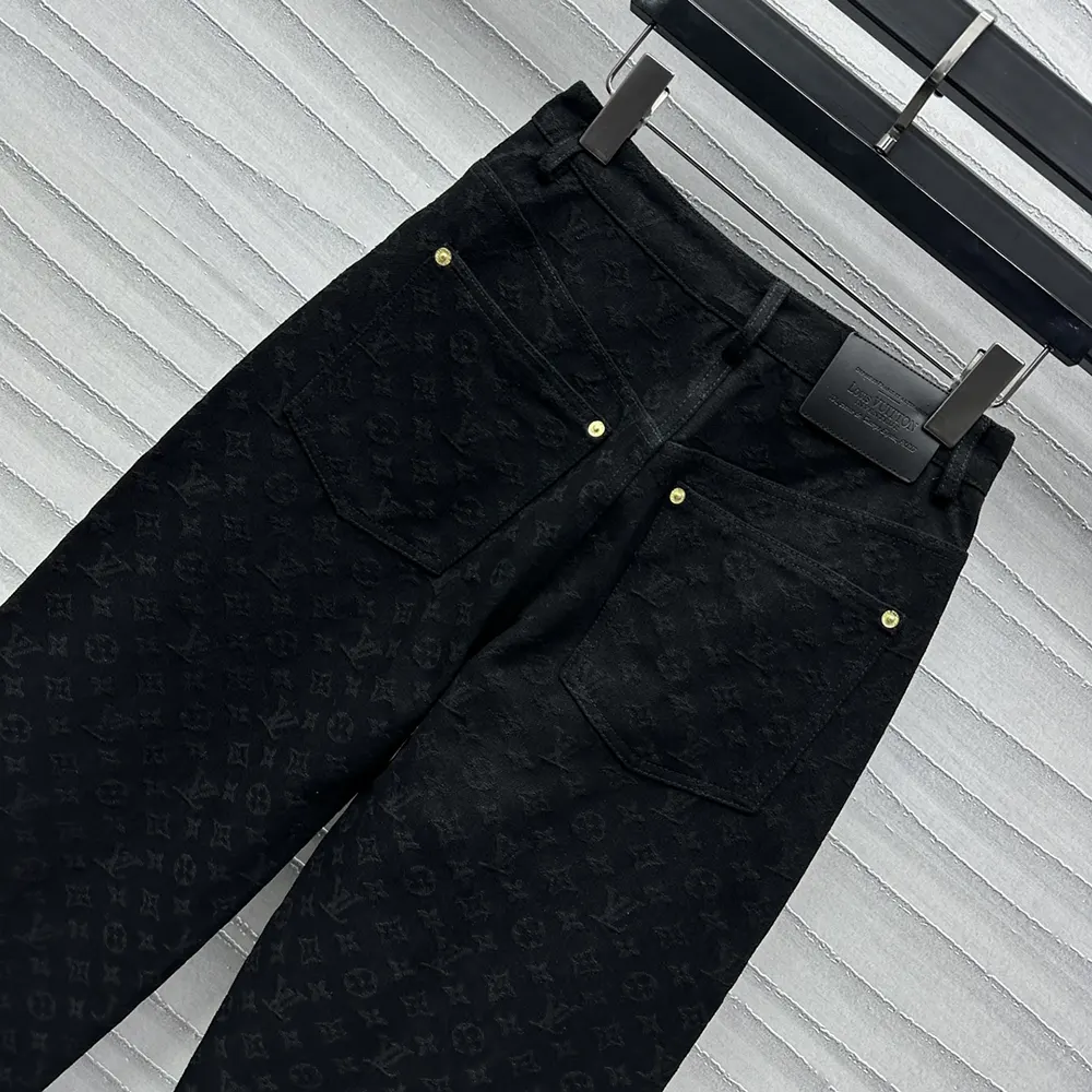 Louis Vuitton Women Monogram Jacquard Jeans 1AGHDW