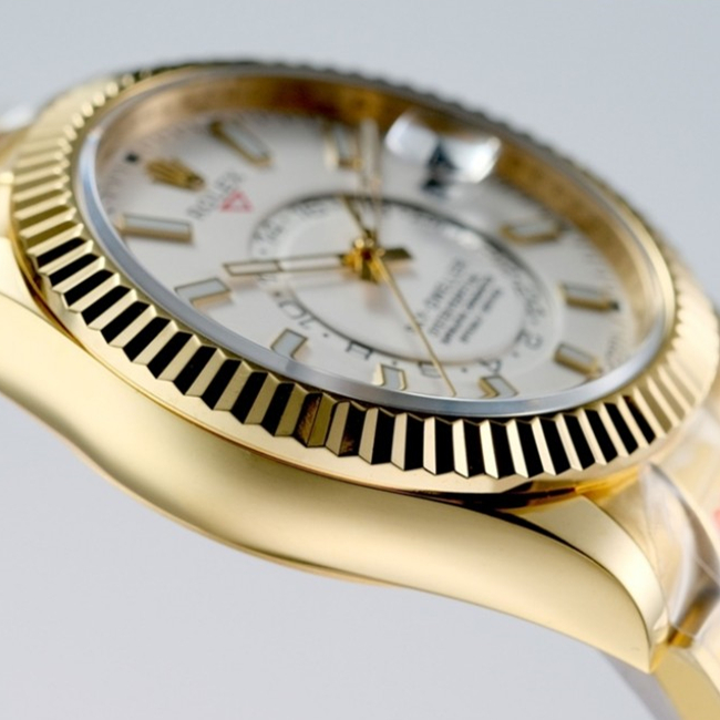 Rolex Sky Dweller White Index 42mm