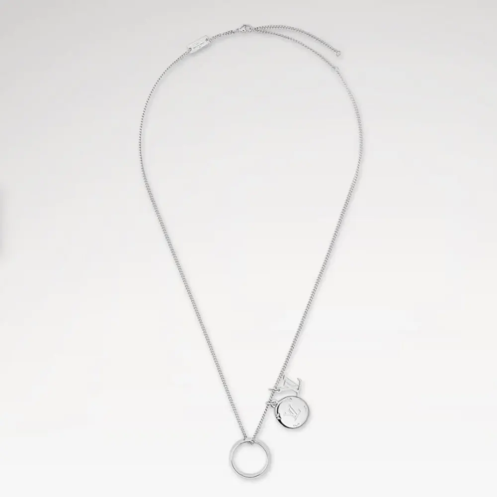 Louis Vuitton Unisex LV Monogram Charms Necklace M62485