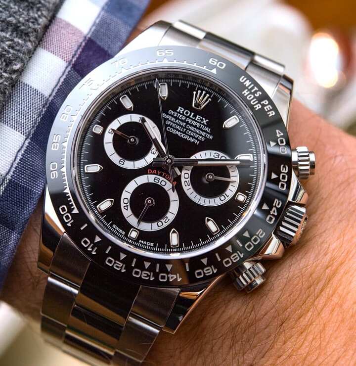Rolex Daytona PANDA Black Dial 40mm